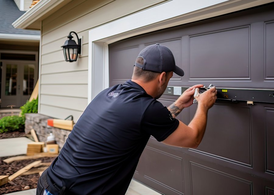 Garage-door work by Homestead Garage Door Co in Orange Park, FL