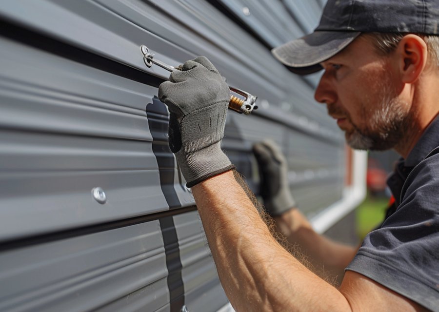 Garage-door work by Cesar Garage Door Services in Martinez, CA