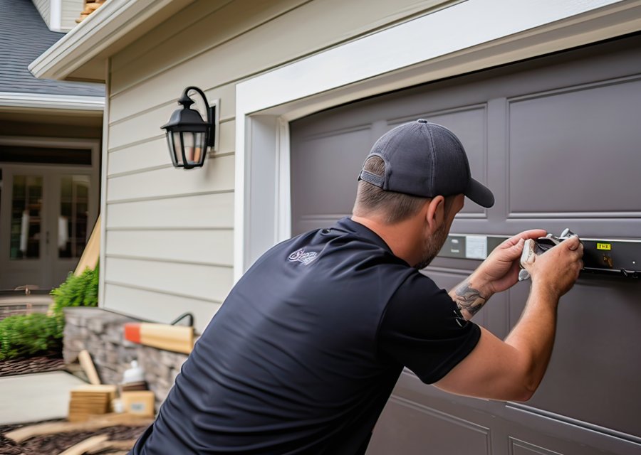 Garage-door work by P.S.L Garage Door Repair in Bellaire, OH