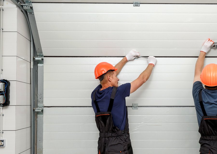 Garage-door work by Premium Garage Door Service in Guttenberg, NJ