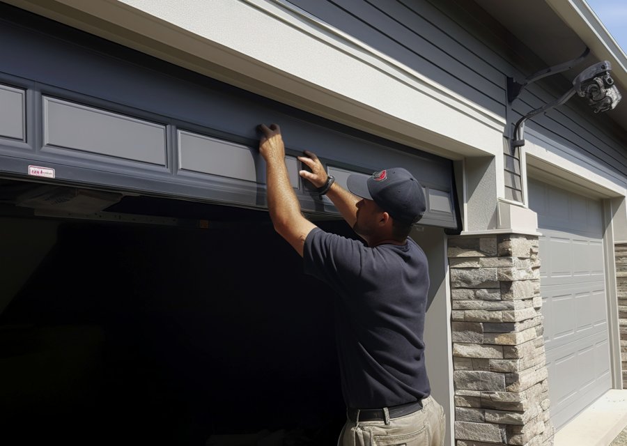 Garage-door work by Tri-Cities Garage Doors in Mableton, GA