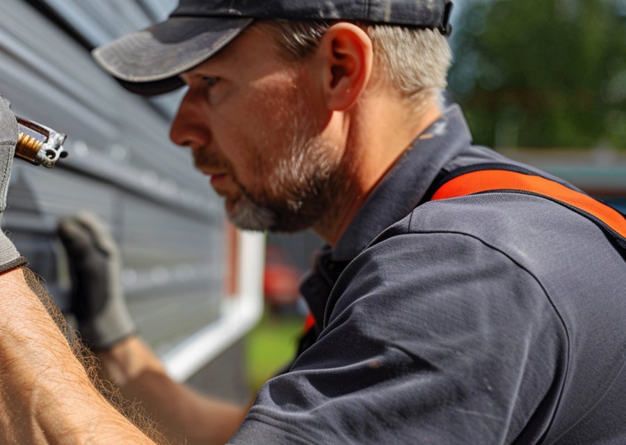 Garage-door work by Primos Garage Doors in Charlestown, PA