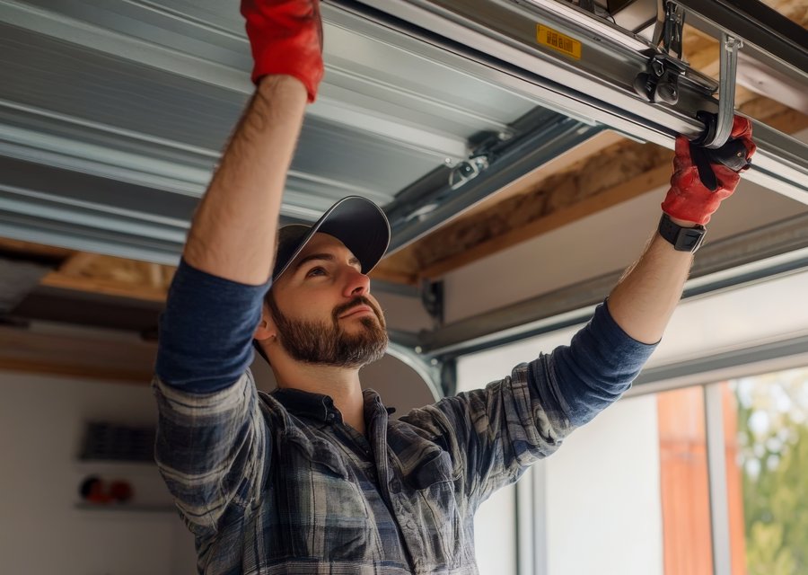 Garage-door work by ﻿J﻿i﻿m﻿s﻿ ﻿O﻿v﻿e﻿r﻿h﻿e﻿a﻿d﻿ ﻿G﻿a﻿r﻿a﻿g﻿e﻿ ﻿D﻿o﻿o﻿r﻿ ﻿R﻿e﻿p﻿a﻿i﻿r in San Dimas, CA
