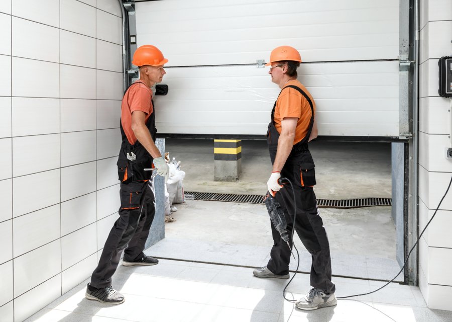 Garage-door work by Sami Garage Door Services in West Orange, NJ