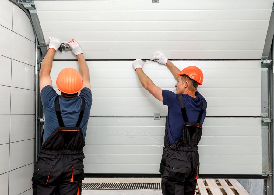 Garage-door work by Go Pro Garage Door service in Eugene, OR