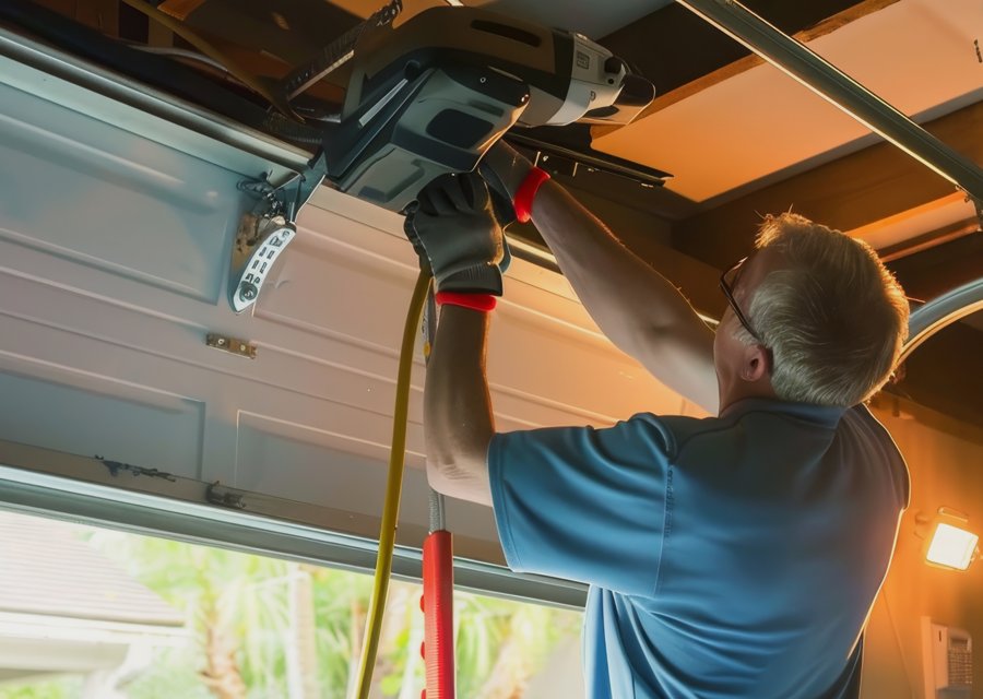 Garage-door work by American Garage Door Company in Zionsville, IN