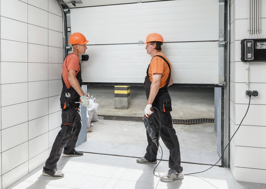 Garage-door work by Arnold's Garage Door Service in Fremont, NE