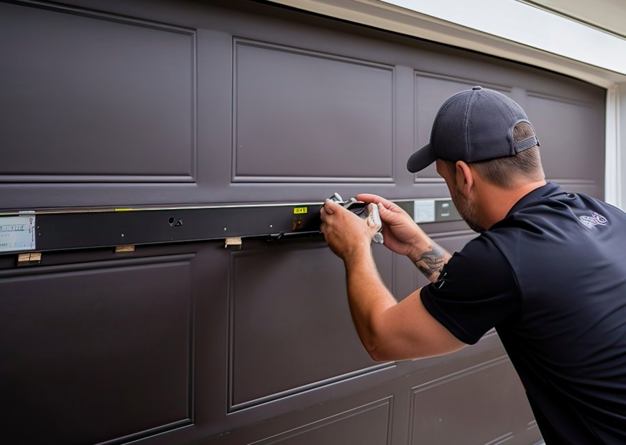 Garage-door work by QC Garage Door Solutions in Carthage, NY