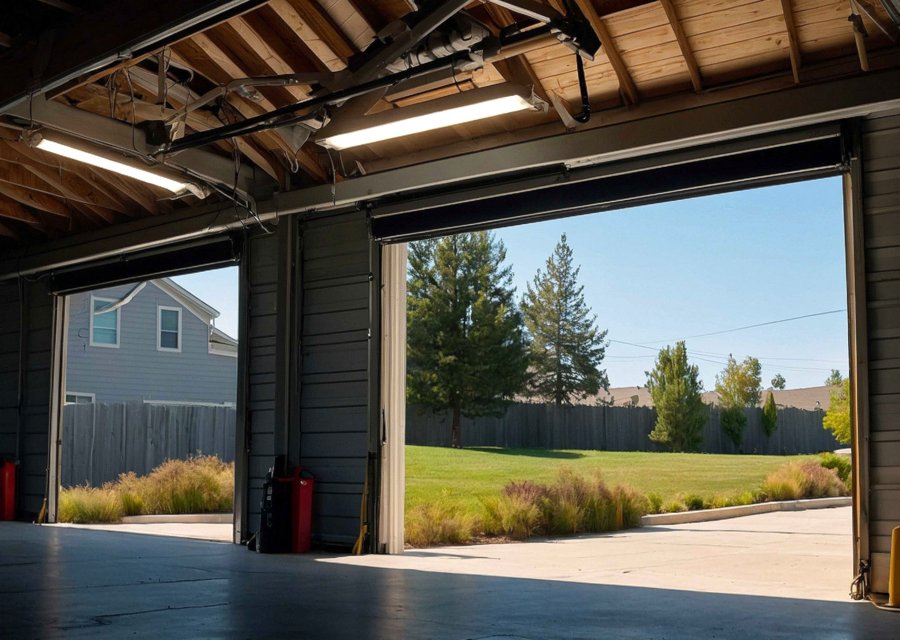 Garage-door work by Gladiator Garage Door Repair in Jacksonville, TX