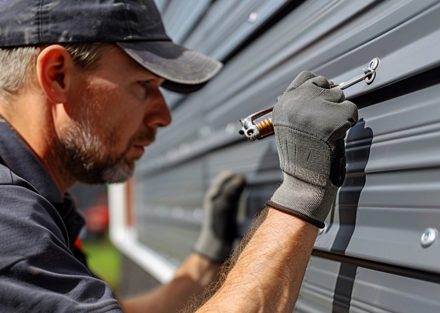 Garage-door work by Thorpe Garage Door's Repair Services in Columbus, OH