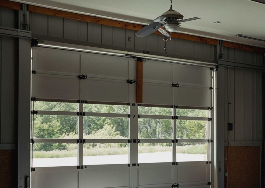 Garage-door work by Alvarado Garage Door Service in Stone Mountain, GA