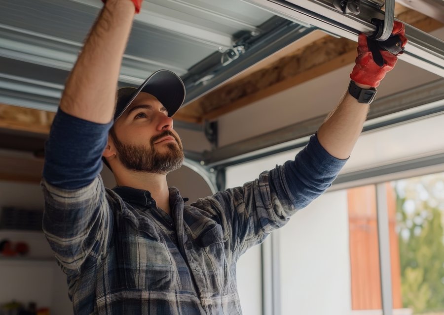 Garage-door work by Limitless Garage Door Repair in St Albans, VT