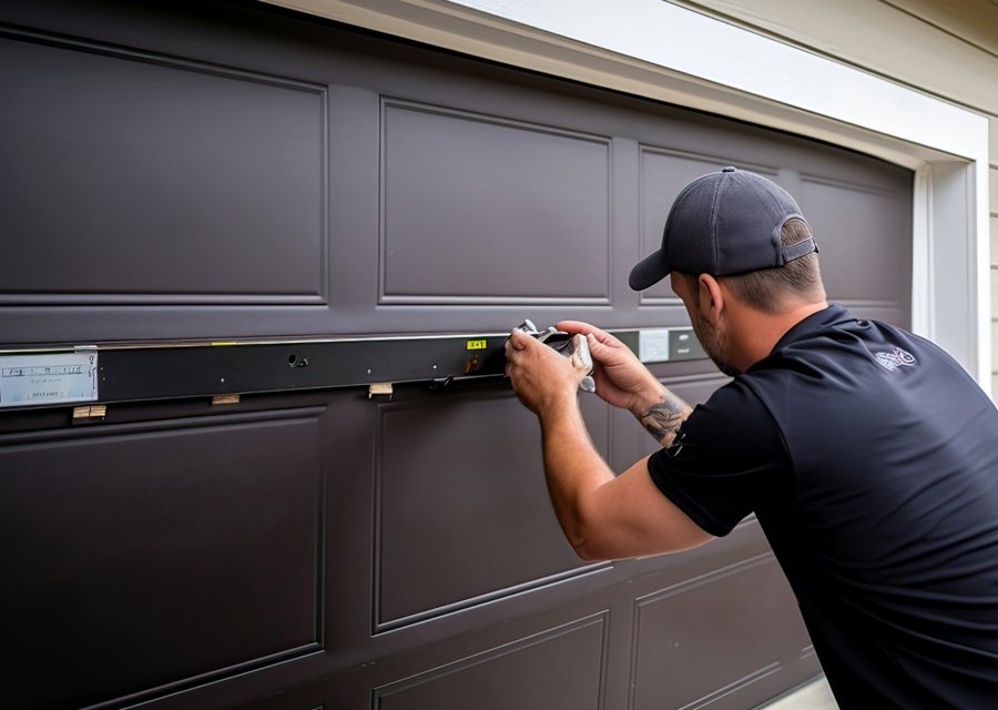 Garage-door work by Ashley Garage Door in Great Bend, KS