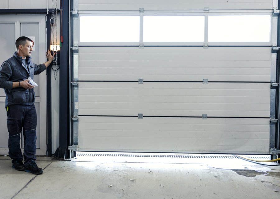 Garage-door work by Independent Overhead Doors in Commercial, NJ