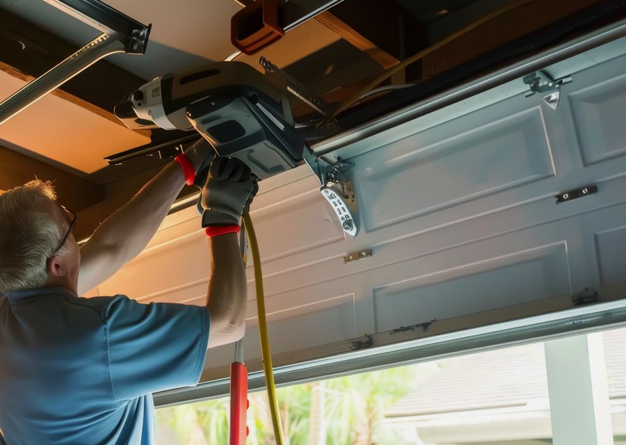 Garage-door work by Duke's Garage Doors in West Pikeland, PA