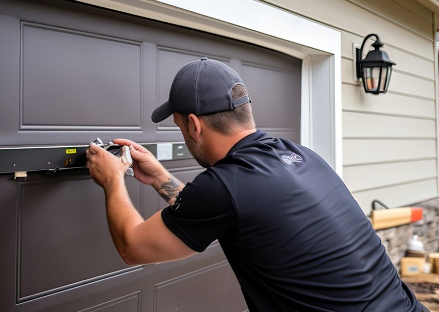 Garage-door work by ARC Garage Door Repair in Richmond, VA