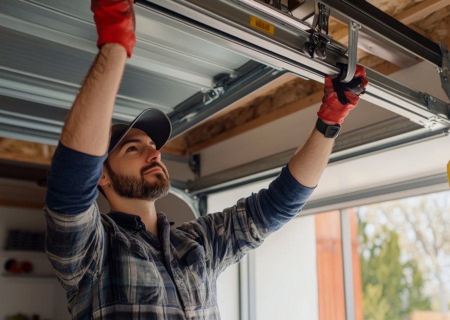 Garage-door work by Girard's Garage Door Repair Service in Bakersfield, CA