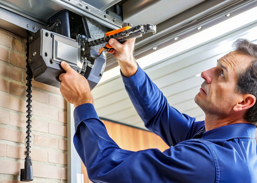 Garage-door work by Atlas Garage Door Repair Inc. in Snead, AL