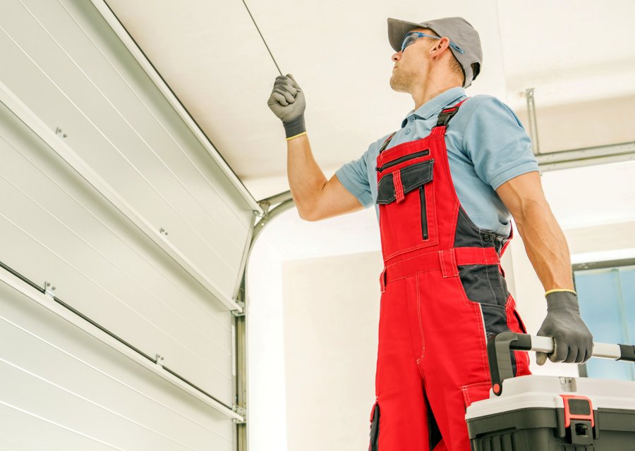 Garage-door work by Tony's Garage Door Service LLC in Greenburgh, NY