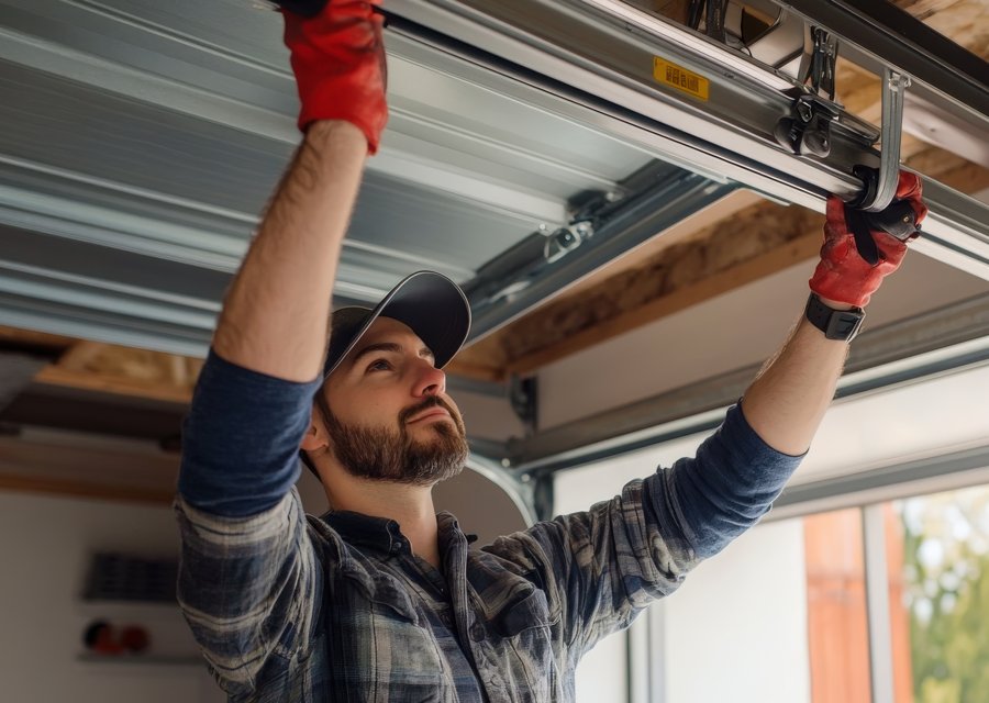 Garage-door work by Moose Track Garage Doors LLC in Eureka, CA