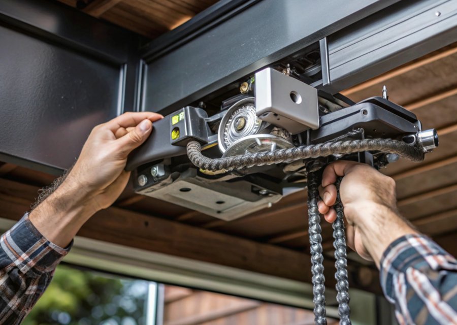 Garage-door work by Andersons Garage Door Repair in Toccoa, GA