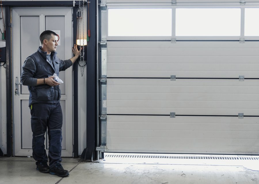 Garage-door work by Solis Brothers Garage Door's in Great Falls, VA