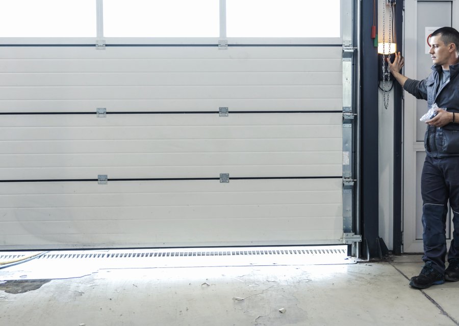 Garage-door work by Reliable Overhead Doors in Corning, NY