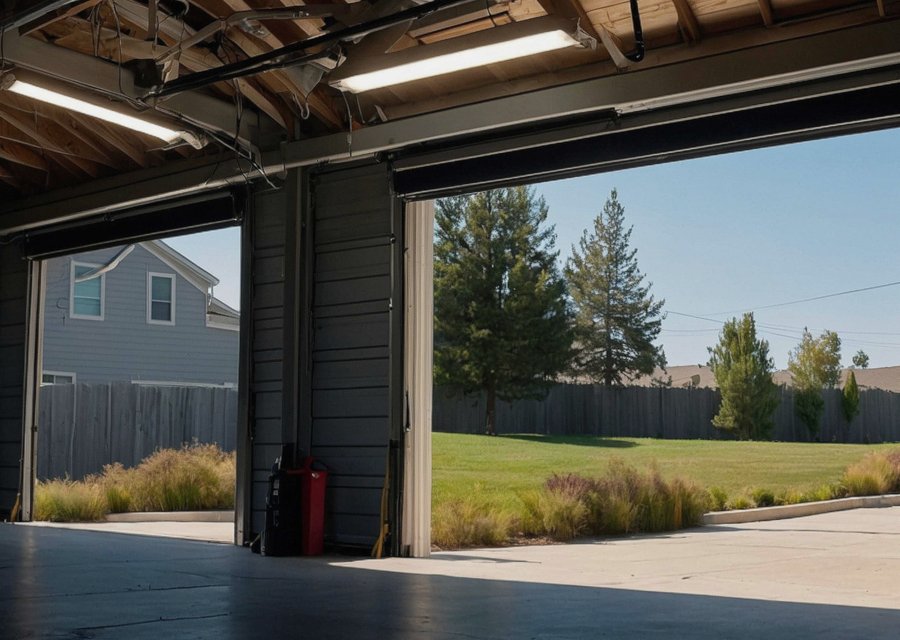 Garage-door work by Larry Myers Garage Doors in Cypress, CA